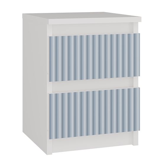 Nachttisch Malwa M2 ARTESO BLUE / Blau