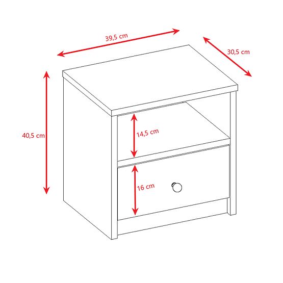 Nachttisch Ourbaby - Grün