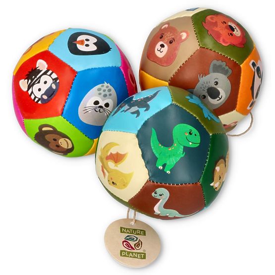 Nature Planet Weicher Ball mit Wildtieren