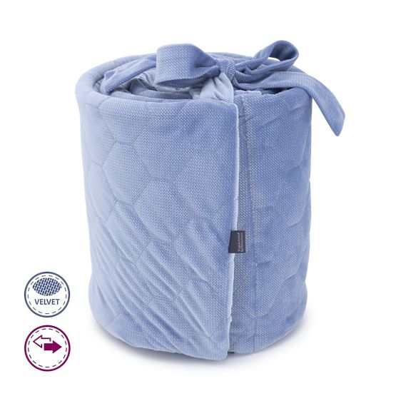 Nestchen für Babybett VELVER - blau