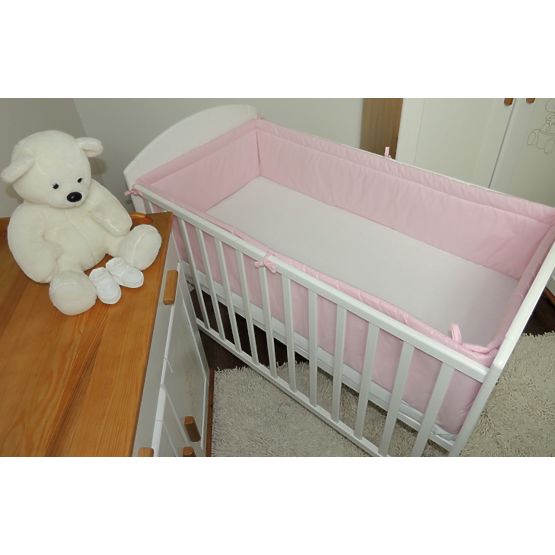 Nestchen für Bettchen 120 x 60 cm - rosa