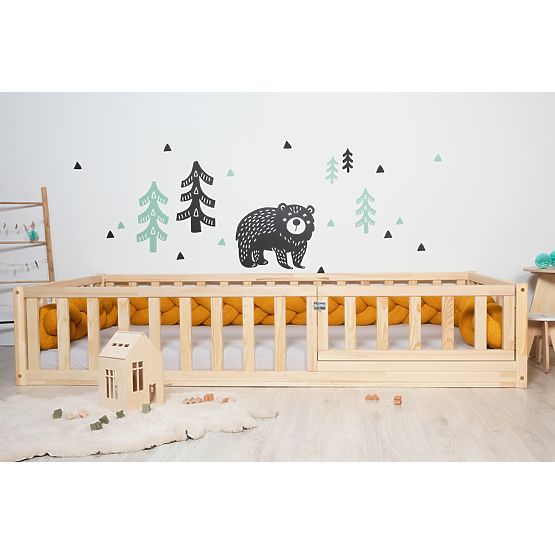 Niedriges Kinderbett Montessori Bear