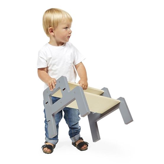 Janod - Nina 3in1 Lernturm mit Tafel und Stufen