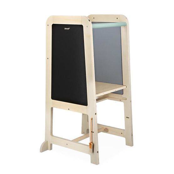 Janod - Nina 3in1 Lernturm mit Tafel und Stufen
