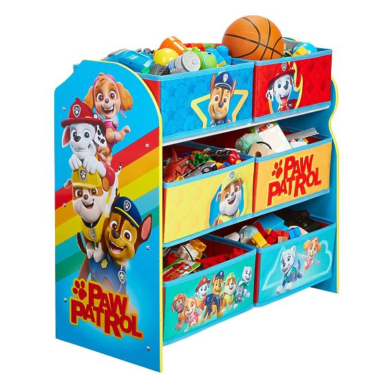 Organizer für Spielzeug mit Boxen - Paw Patrol