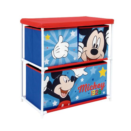 Organizer mit Mickey-Mouse-Schubladen