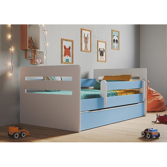 Ourbaby Kinderbett Tomi - blau
