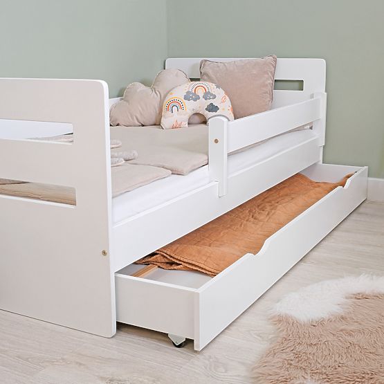 Ourbaby Kinderbett Tomi - Weiß