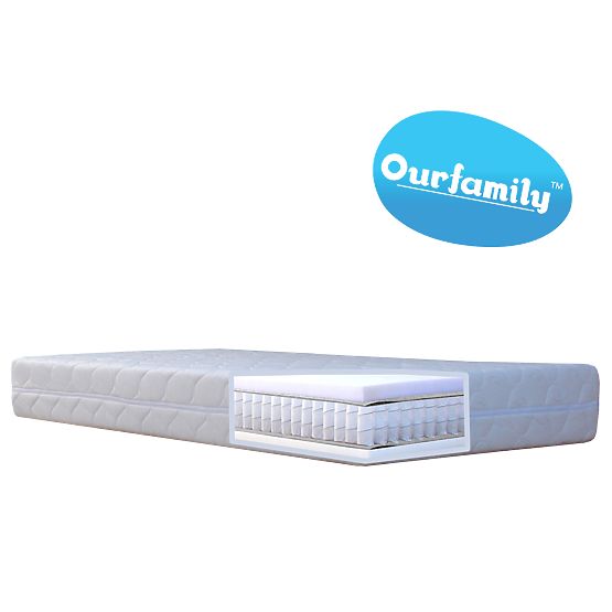 Ourfamily Taschenfederkernmatratze MAX - 200x160