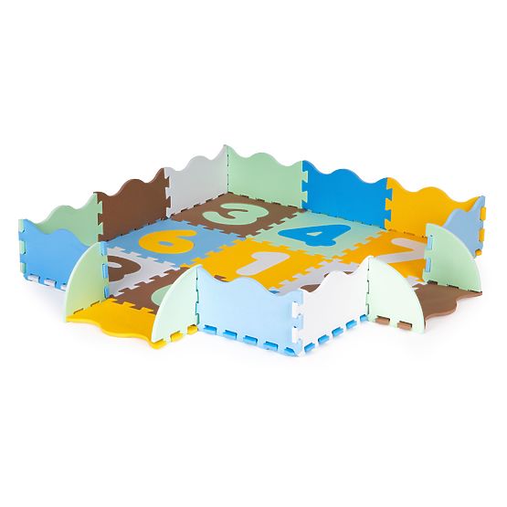 Pädagogische Schaumstoffmatte für Kinder - Zahlenpuzzle