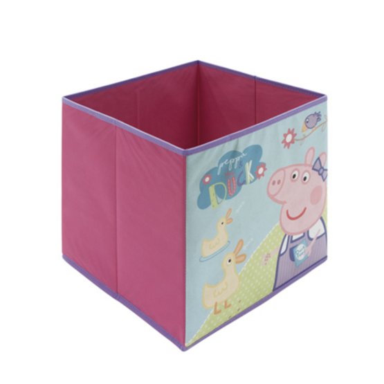 Kinder stofflich lagerung Box Sparschwein Peppa
