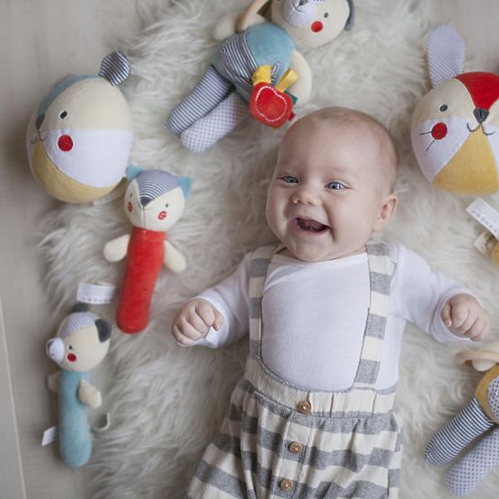 Petit Collage Teddybärrassel