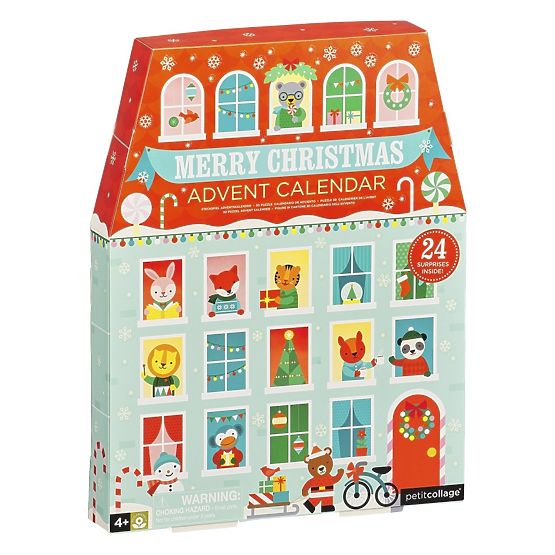 Petit Collage Weihnachts-Adventskalender