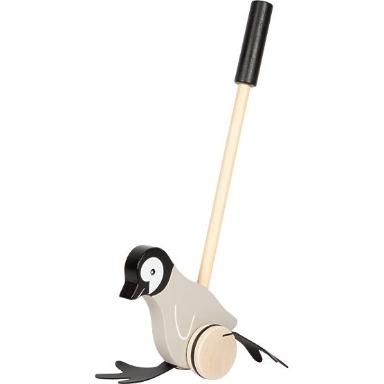 Pinguin zum Schieben auf einem Stab