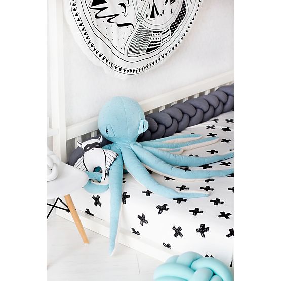 Plüsch Tintenfisch - blau