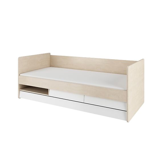 Bett mit Rückenlehne So sechzig 200 x 90 cm