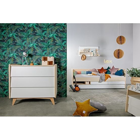 Bett mit Rückenlehne So sechzig 200 x 90 cm