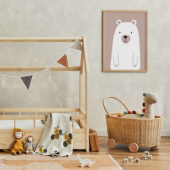 Poster Bär Boho