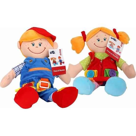 Puppen mit Verschlüssen Klara und Marcel