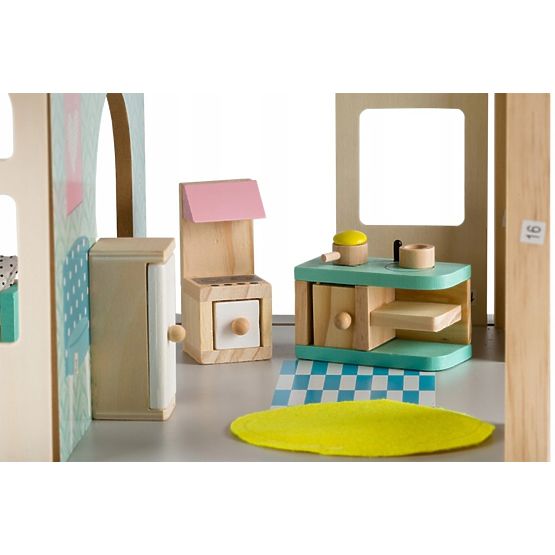 Puppenhaus MODERN - Holz