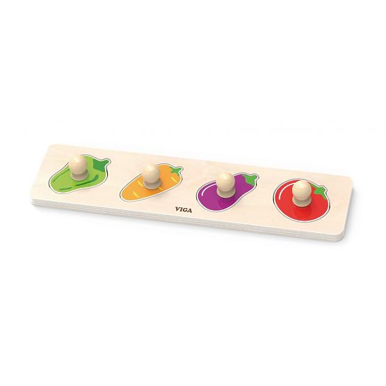 Puzzle mit Griffen Gemüse