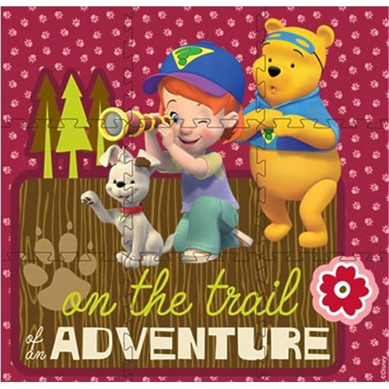 PUZZLE Teppich POOH