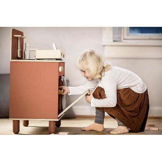 Rødie Küche – rot