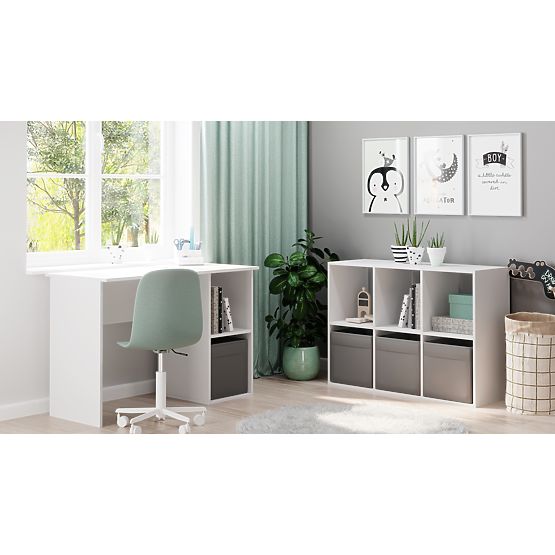 Regal Kob Lonii 2x3 weiß