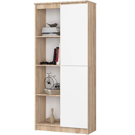 REGAL R80 1D 4P CLP EICHE SONOMA / WEISS