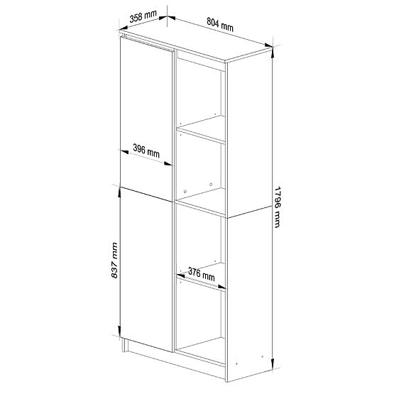 REGAL R80 1T 4B CLP EICHE SONOMA