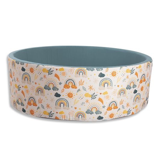 Trockenbällebecken Rainbow + 200 Bälle