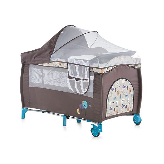 Reisebett CHIPOLINO Play Pen and Crib Bella - Denim