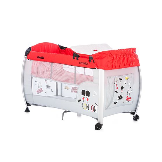 Reisebett CHIPOLINO Play Pen and Crib Cassidy - rot