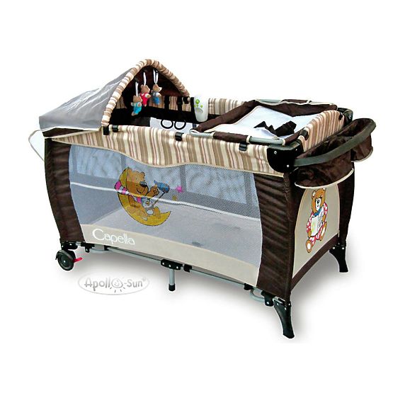 Reisebett Exclusive - dunkel braun