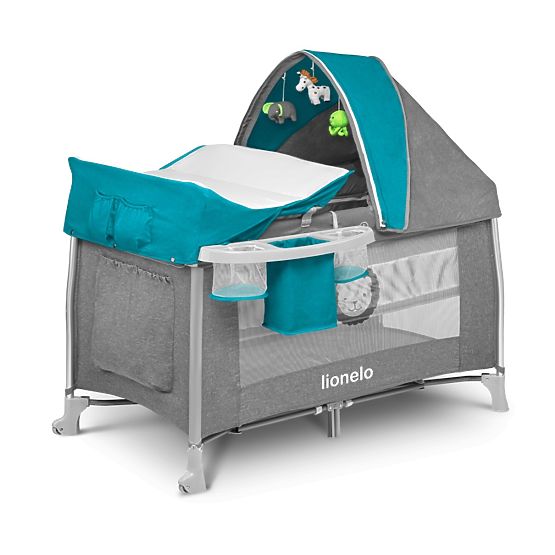 Reisebett LIONELO Simon - blau