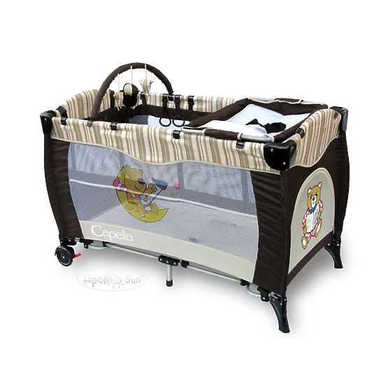 Reisen kinderbett Standard - dark  brown