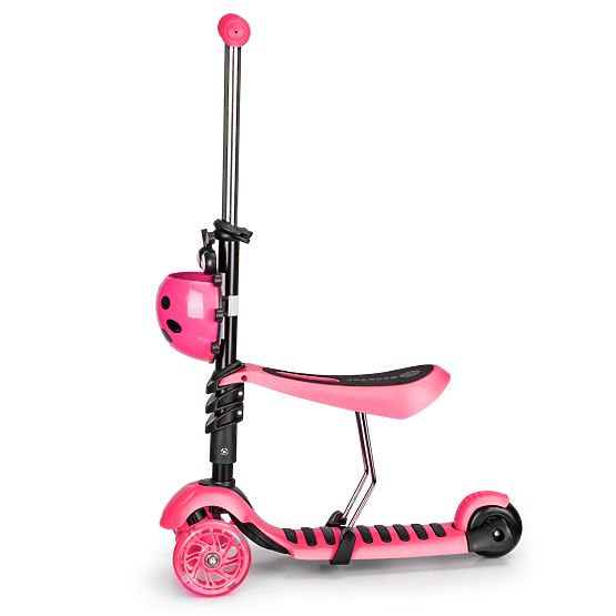 Roller und Türsteher Marienkäfer - rosa