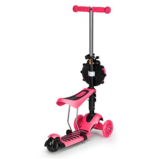 Roller und Türsteher Marienkäfer - rosa