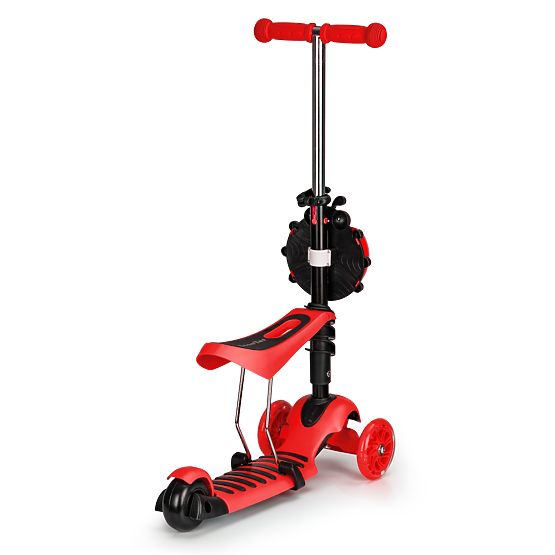 Roller und Türsteher Marienkäfer - rot