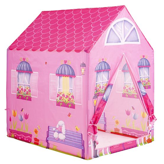 Rosa Spielzelt Haus für Kinder IPLAY