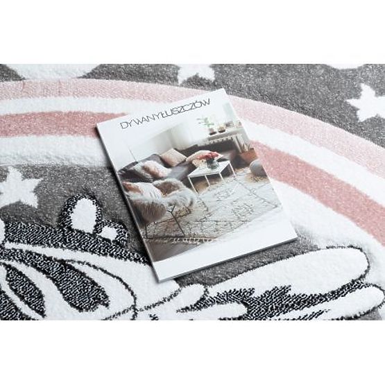 Runder Teppich PETIT PONY Pony, grau