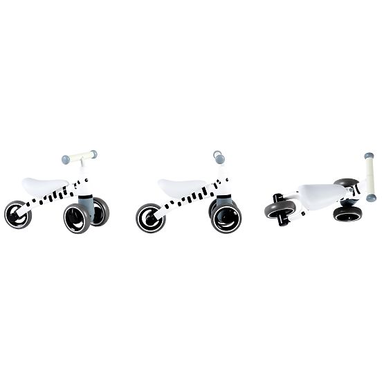 Rutscher Mini - white mit schwarz streifen