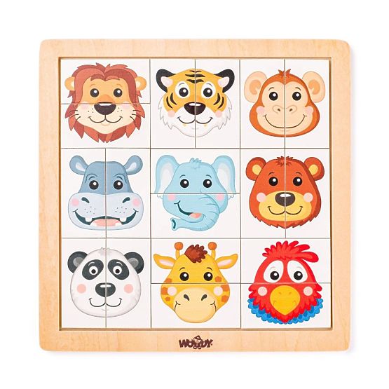 Safari-Tiere Puzzle