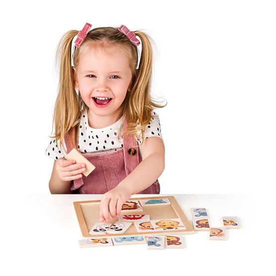 Safari-Tiere Puzzle