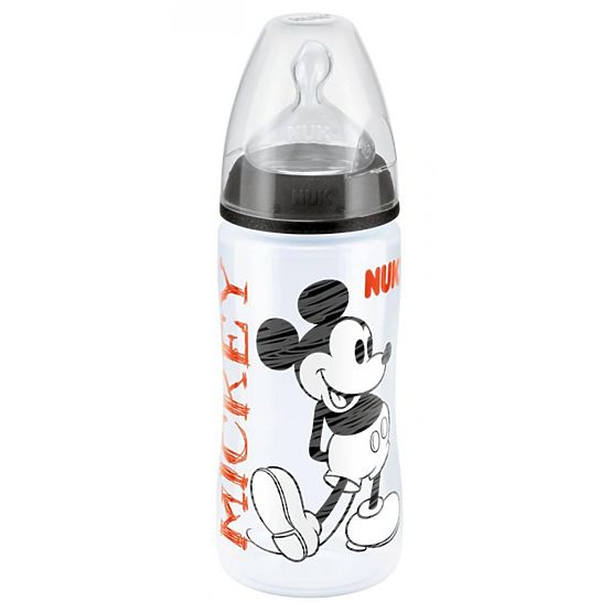 Säugling Flasche NUK Disney Mickey 300 ml black