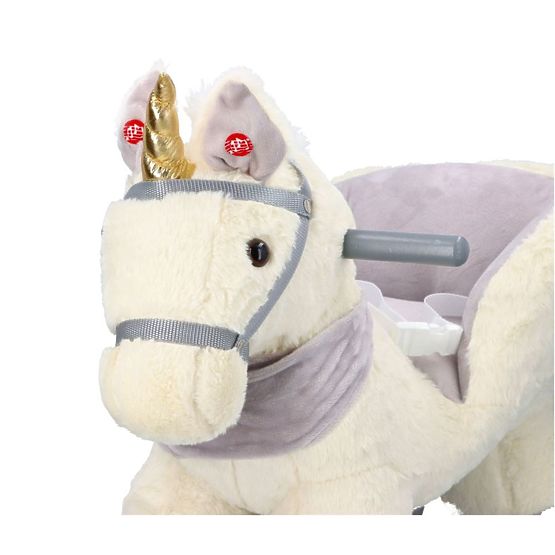 Schaukelendes Einhorn mit einem Sitz