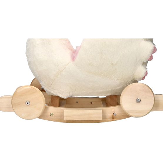 Schaukelpferd Königin der Schwäne mit Rädern