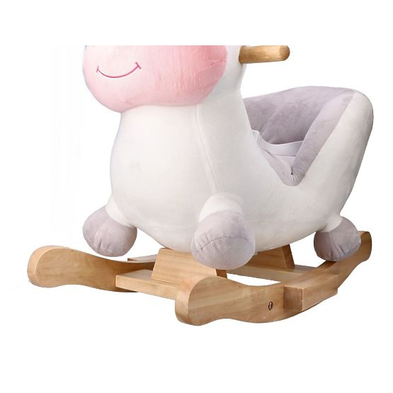 Schaukelpferd mit Sessel süßes Einhorn