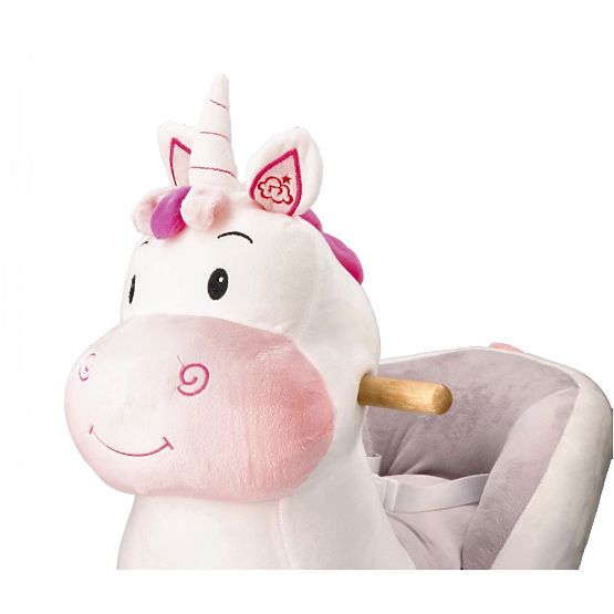 Schaukelpferd mit Sessel süßes Einhorn