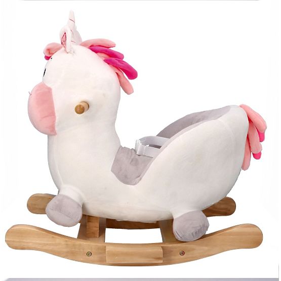 Schaukelpferd mit Sessel süßes Einhorn
